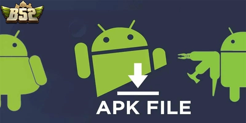 Hệ thống ngay lập tức sẽ gửi file APK về thiết bị
